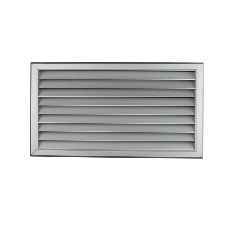 Customized Hvac Ventilation V Type Transfer Bathroom Decorative Aluminum Fresh Air Louver Door Grille DG-A