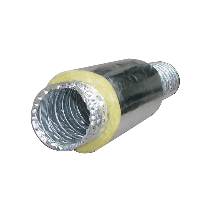 Hvac system Air Conditioning Aluminum Fiberglass Hose Polyester Insulated Flexible Duct IFD-S&D