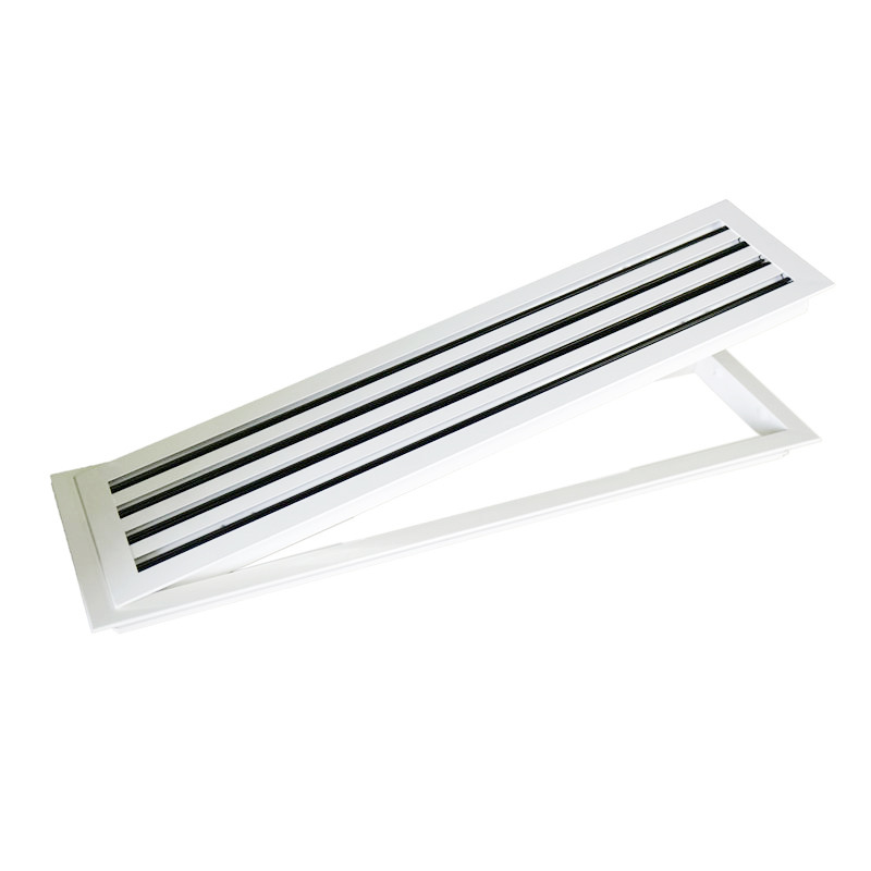 Wholesale Hvac Aluminum Ventilation Ceiling Detachable Linear Bar Grille AC Slot Diffuser LS-D
