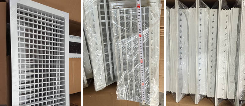 linear air conditioning grilles