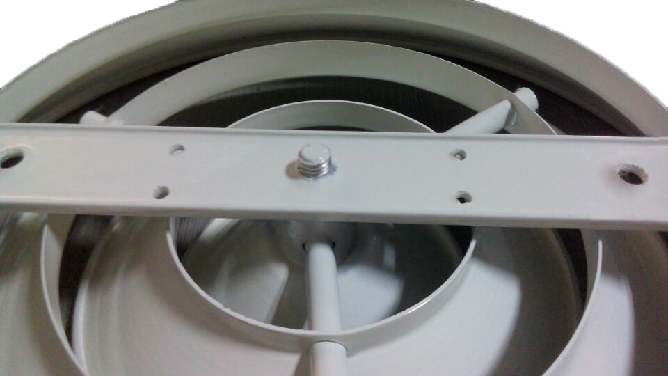Hvac Air Supply Round Ceiling Diffuser Air Conditioner Air Diffuser Round Diffuser RD-A2