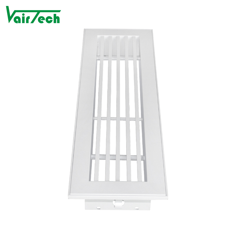 Hvac System Aluminum Removeable 0 Degree Linear Bar Air Grille For Ventilation