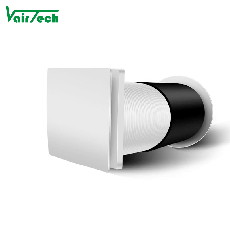 Individual Packing Exhaust Air Fan Abs Plastic Wall Mounted Fan Ventilation Panel Fan For bathroom