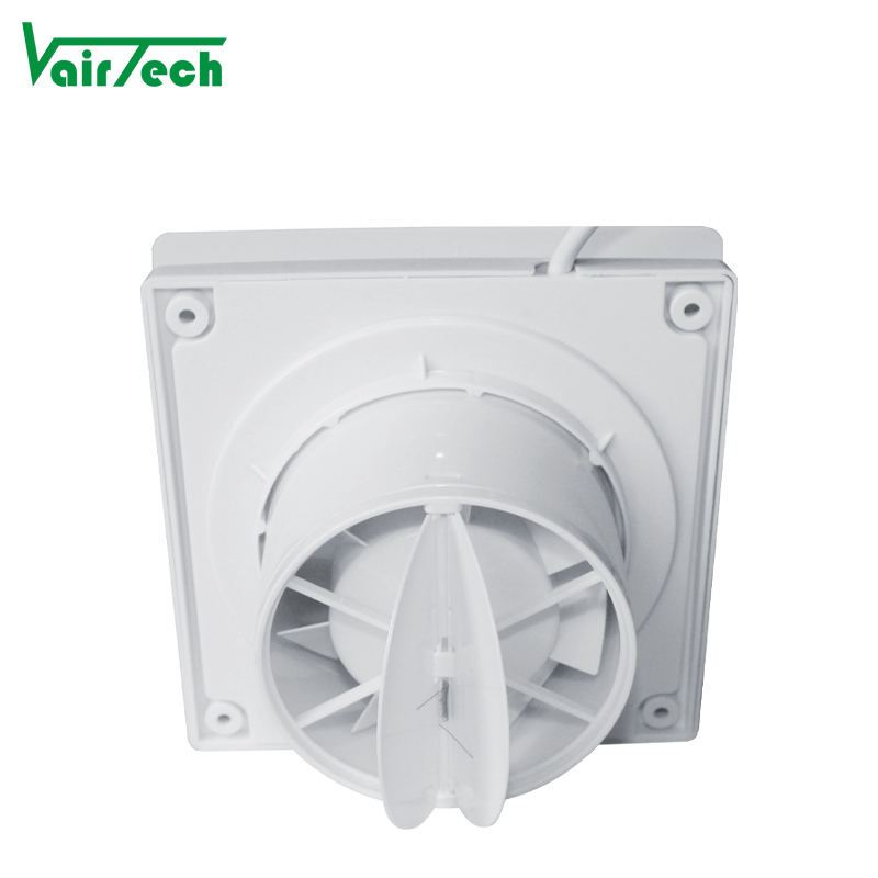 Individual Packing Exhaust Air Fan Abs Plastic Wall Mounted Fan Ventilation Panel Fan For bathroom