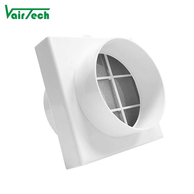 Pvc Ventilation Air Filter Pipe Plastic Exhaust Air Duct Purifier Multiple Filters