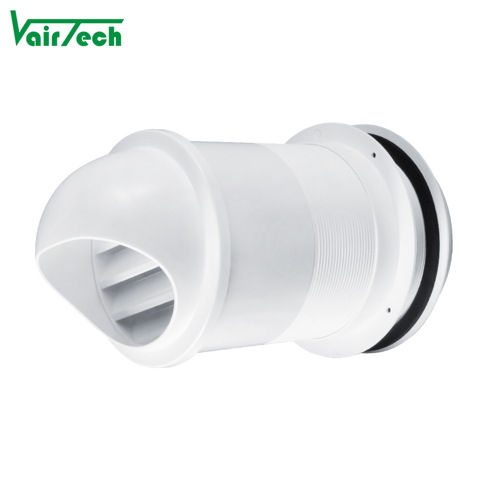 Wireless Control Through Wall Ventilation Fan Double Air Direction Exhaust Fan With Double Air Filter