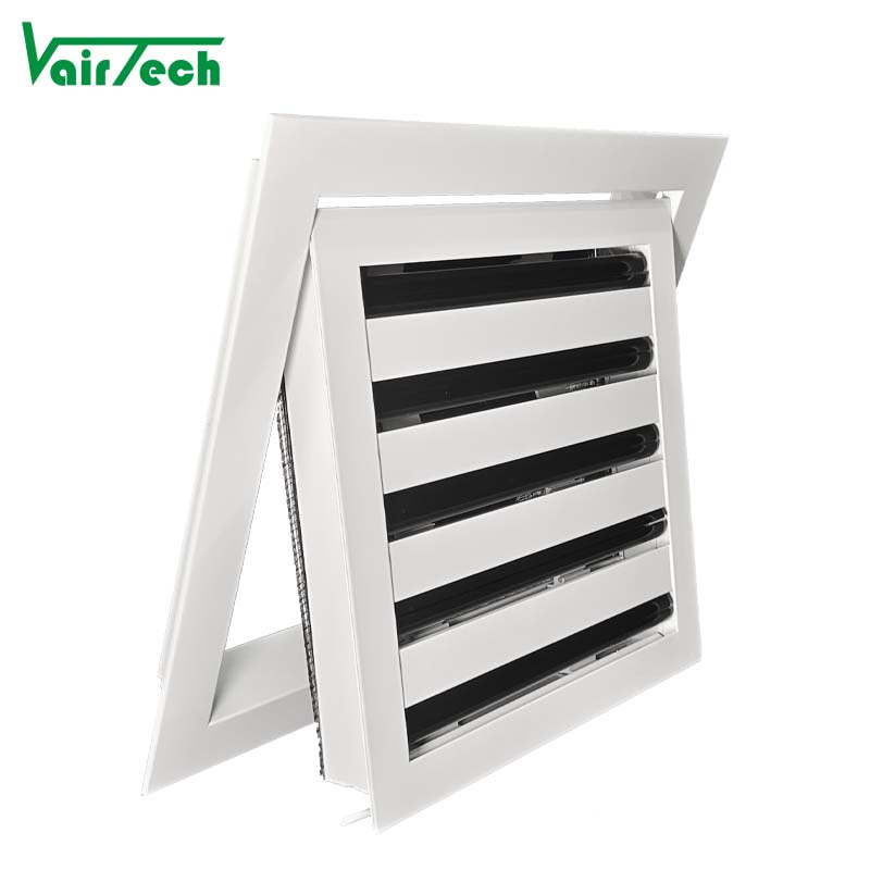 Air Conditioning Hvac Detachable Aluminum Exhaust air Vent Linear Slot Diffuser with air Filter