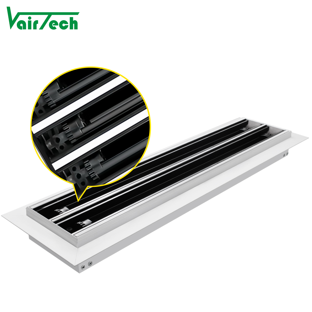 Hvac Hidden Linear Slot Diffuser Air Conditioner Vav Air Diffuser ALuminum Ventilation Grille