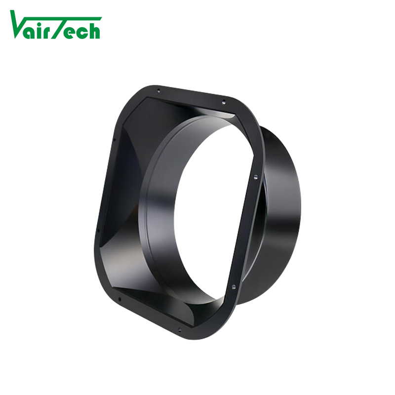 Abs Plastic One-Way Air Flow Prevent Backflow Prevent Oil Fume Backflow Check Valve Flange