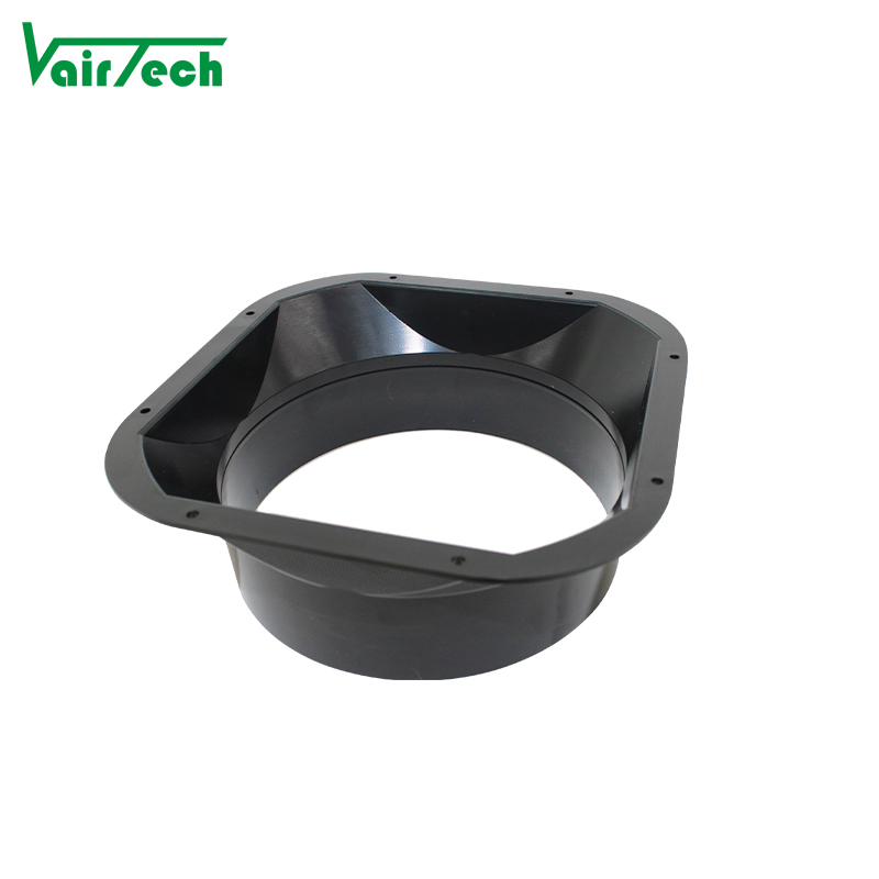 Abs Plastic One-Way Air Flow Prevent Backflow Prevent Oil Fume Backflow Check Valve Flange