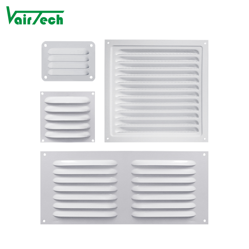 High Quality Stamped Air Ventilation Return Air Grille Bathroom Exhaust Fan Return Air Grille for Ventilation