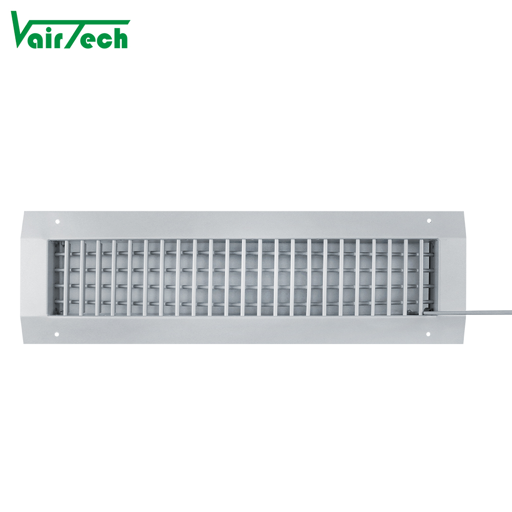Air Exhaust Grille for Round Ducts 2 Adjustable Louvre Blades Galvanized Air Supply Vent Cover