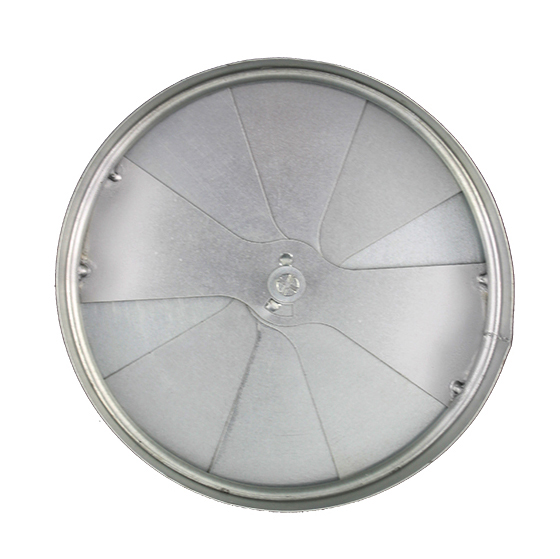 Galvanized Metal Adjustable Round Opposed Blade Damper for air Diffuser