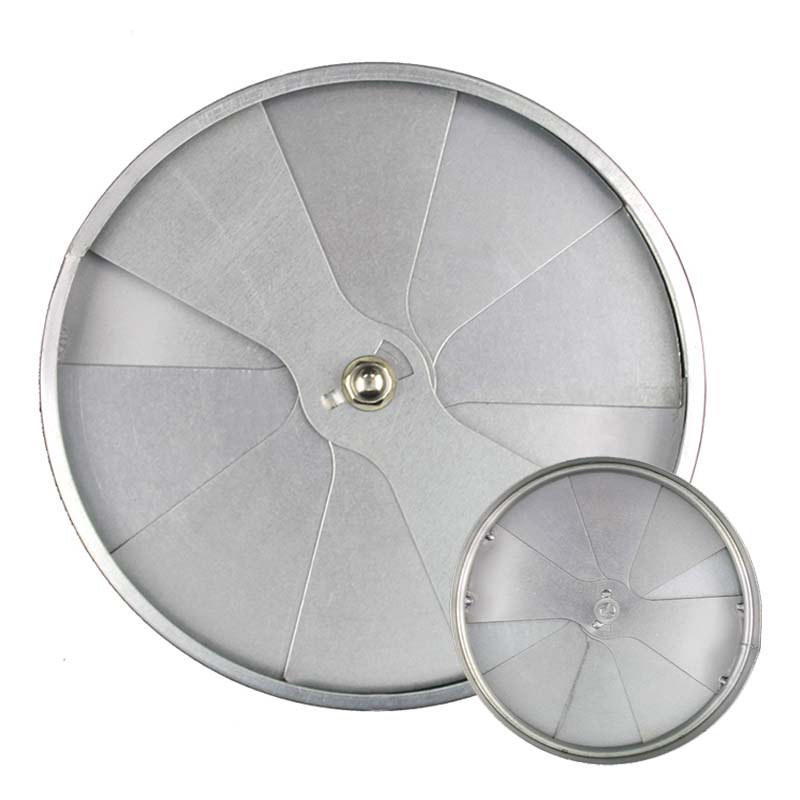 Galvanized Metal Adjustable Round Opposed Blade Damper for air Diffuser
