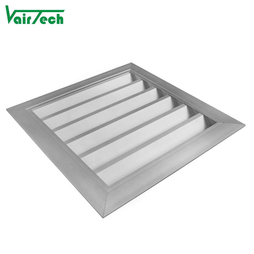 Waterproof Louver Aluminum Outdoor Return Air Grille Wallmount Exhaust Ventilation Rainproof Louver