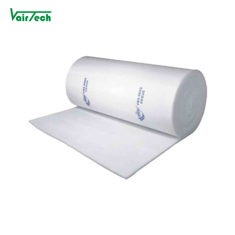Ceiling Filter Media F5/M5 High Dust Capacity Low Resistance for Painting Booth Air Intake System 100°C 400Pa
