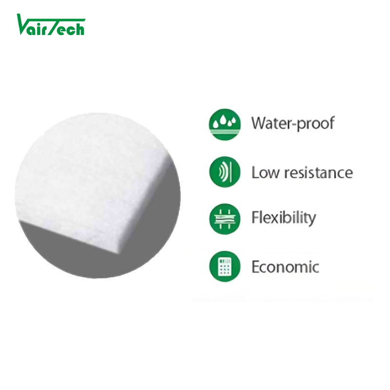 G4 EU4 Air Filter Waterproof Low Resistance Washable HVAC Ventilation Dust Removal Customizable 20m 1m 2m
