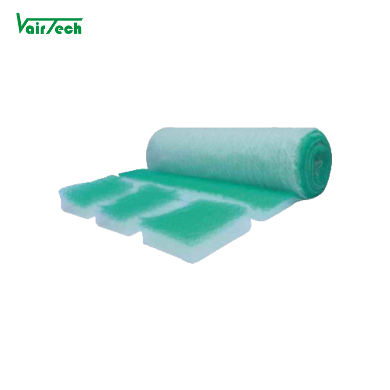 Fiberglass Paint Stop Filter Media for Spray Booth High Efficiency Oil Mist Dust Filtration G3 EU3 Grade Customizable Sizes