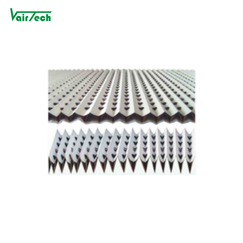 V Type Dry Filter Paper for Paint Booth High Dust Capacity Flame Retardant K1 240 500H Durability