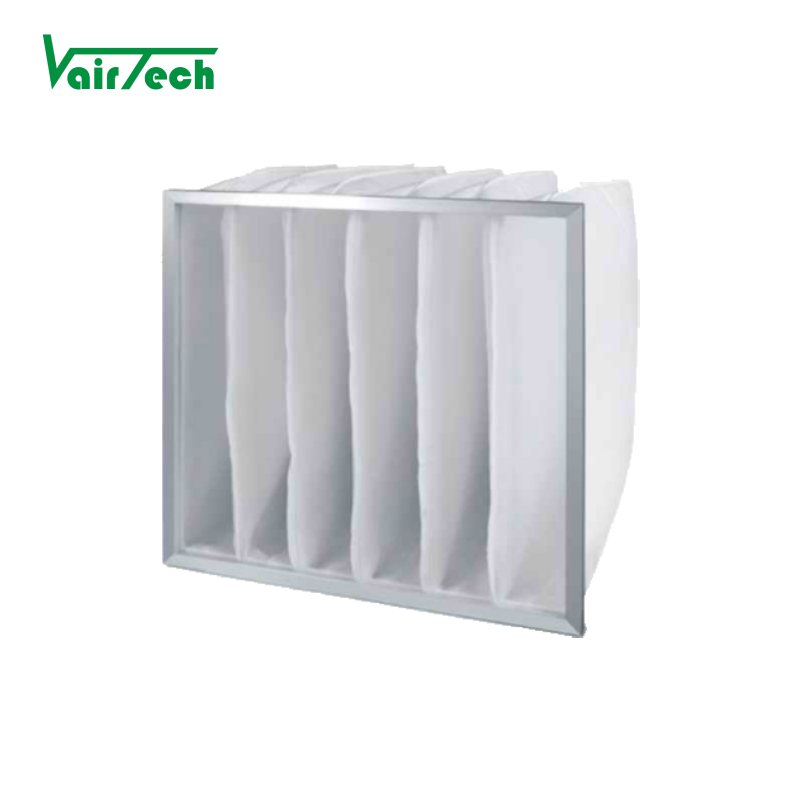 G2-G4 Pocket Air Filter for HVAC, Clean Rooms - Washable, Custom Sizes, Steel Frame, High Airflow
