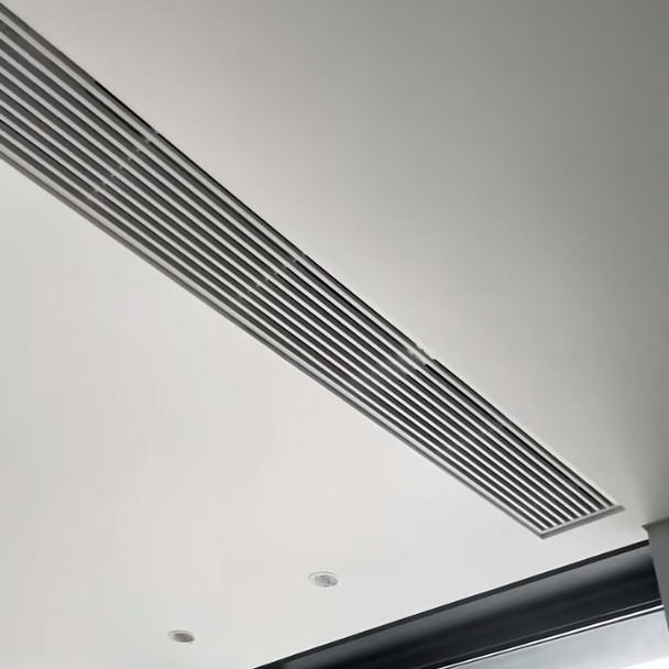 Embedded AC Vent: Split-Frame Louver Install—Lower Cost, Better Finish