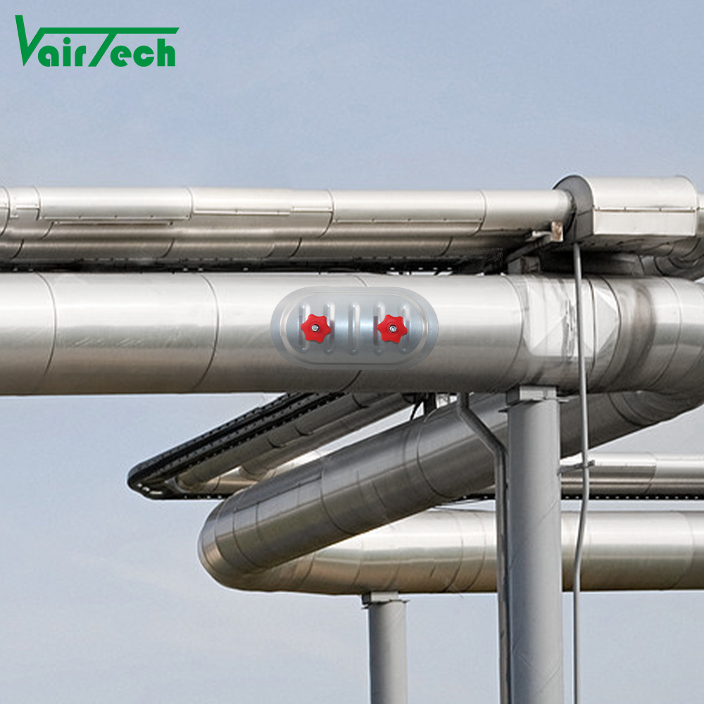 Oval Duct Access Door Galvanized Steel Arc Shape Access Panel for Ventilation Duct With Sealing Ring