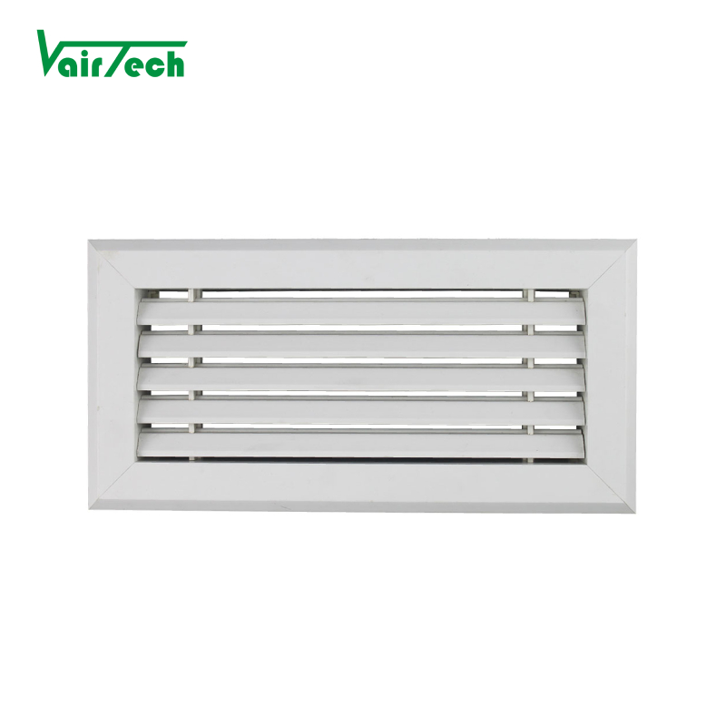 PVC Plastic Linear Bar Grille 30 Degree Return Air Grille Air Conditioning Ventilation Grille