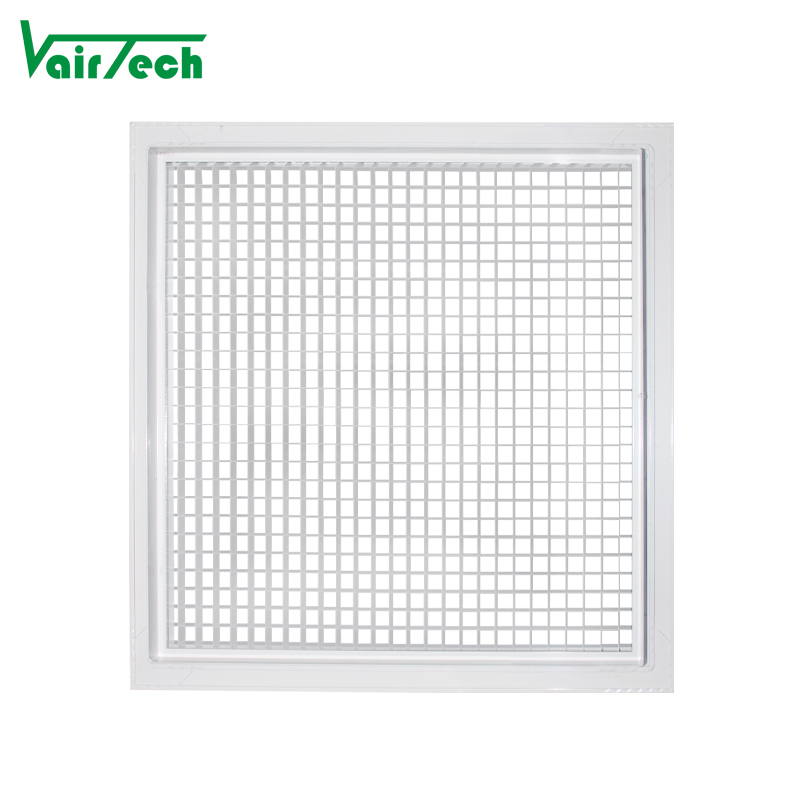 Air Conditioning Aluminum Ceiling Return Aluminum Eggcrate Grille For Hvac System
