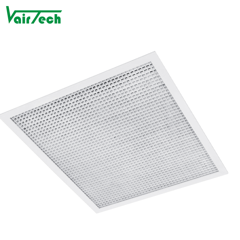 Air Conditioning Aluminum Ceiling Return Aluminum Eggcrate Grille For Hvac System