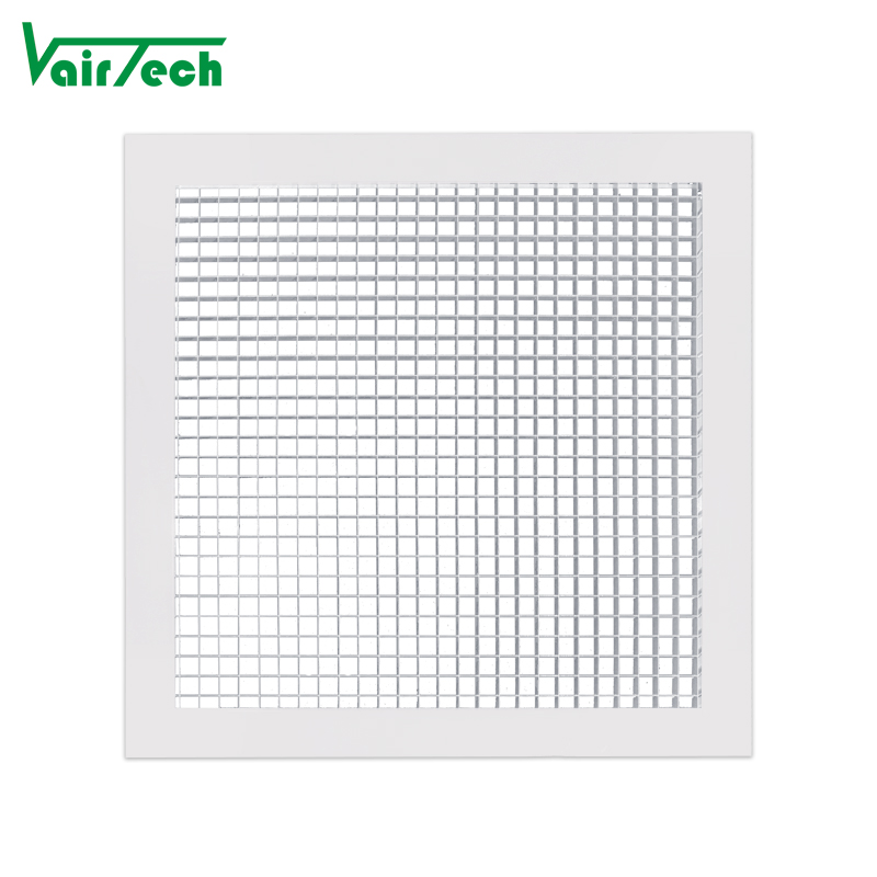 Air Conditioning Aluminum Ceiling Return Aluminum Eggcrate Grille For Hvac System