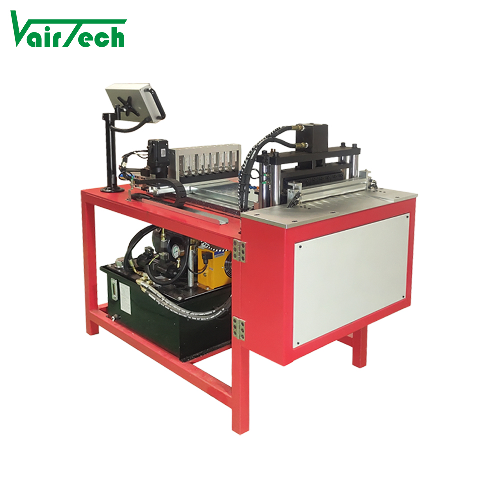 Multifunctional Automatic Punching Machine 8 Mold Sets for Aluminum Alloy Steel Air Outlet Profiles 170 Types Auto Feeding