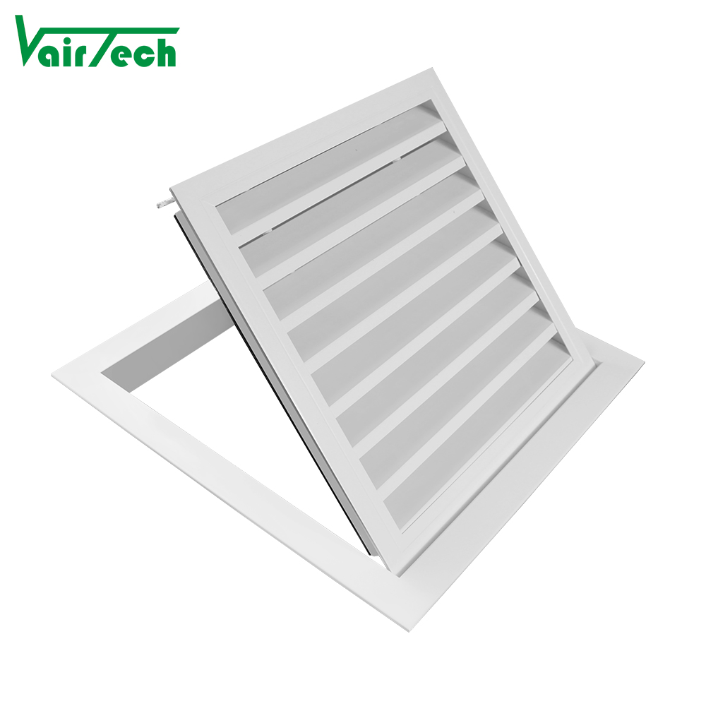 Air Return Grille Decorative Aluminum AC Vent Cover for Ceiling & Wall Hinge Type Rustproof Grille With Air Filter