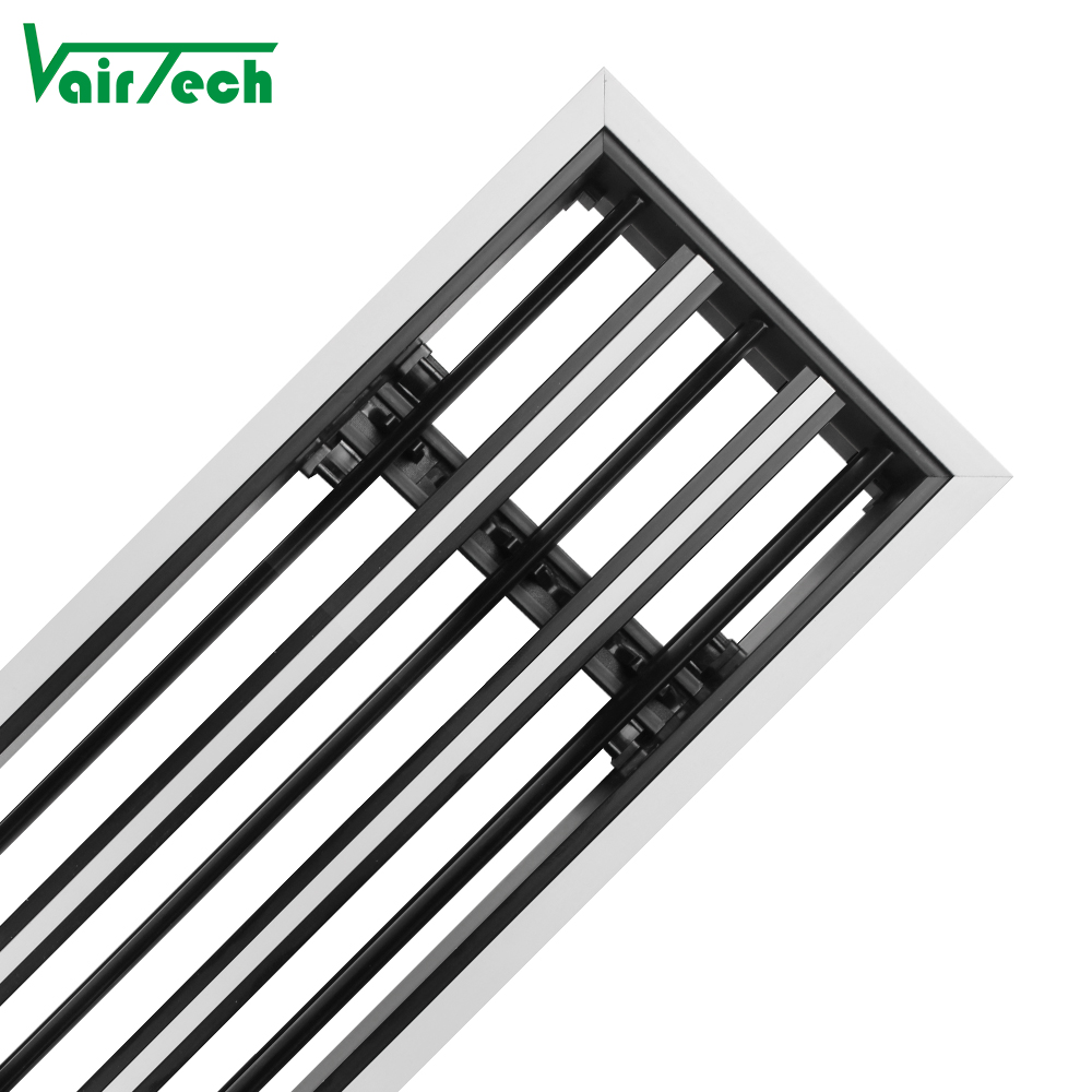 HVAC Linear Air Vent Plastic Air Register Detachable Ceiling Linear Slot Diffuser