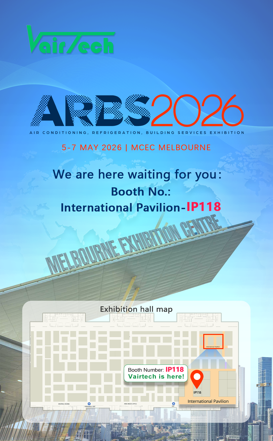 Looking Forward to Meeting You in the South! Vairtech Is Coming to ARBS 2026 in Australia